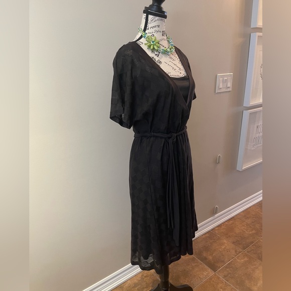 Mexx 2 Piece Chocolate Brown Dress - Picture 2 of 12